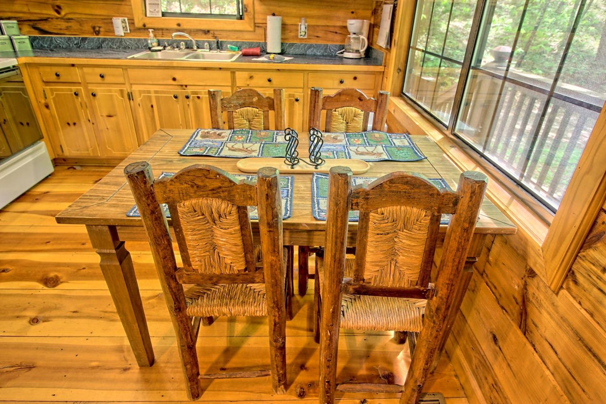 Tree Song Mountain Creek Cabin Ellijay Esterno foto