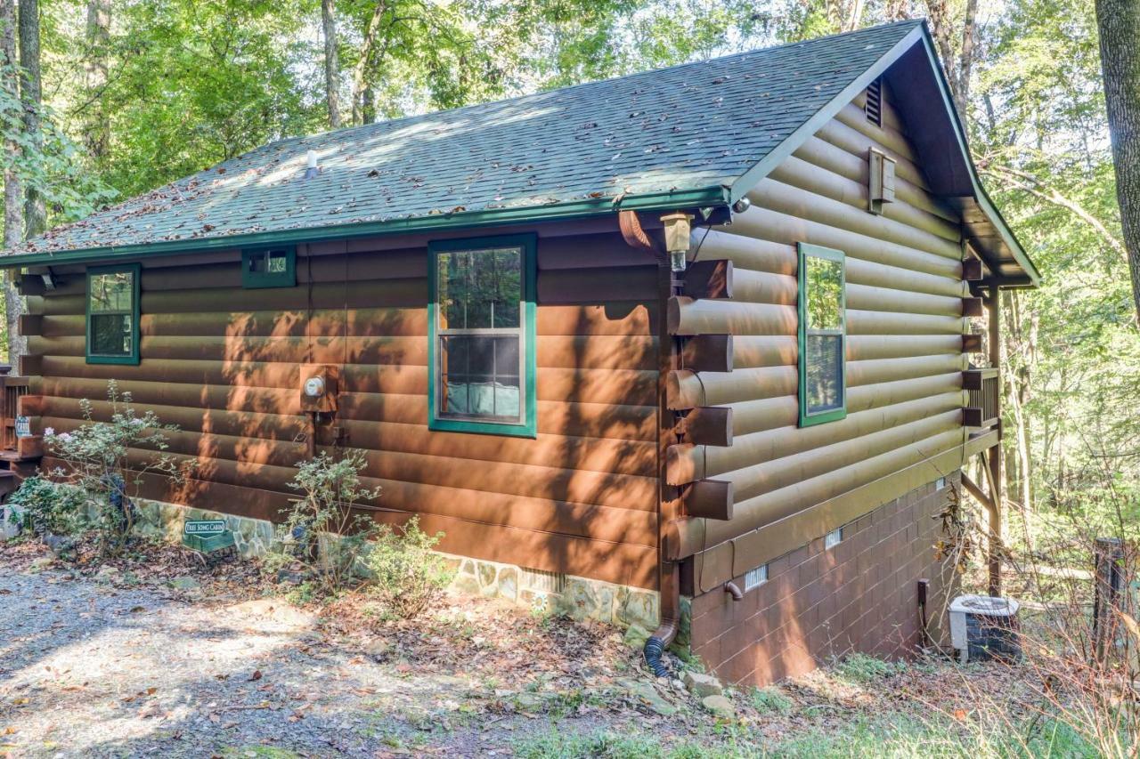 Tree Song Mountain Creek Cabin Ellijay Esterno foto