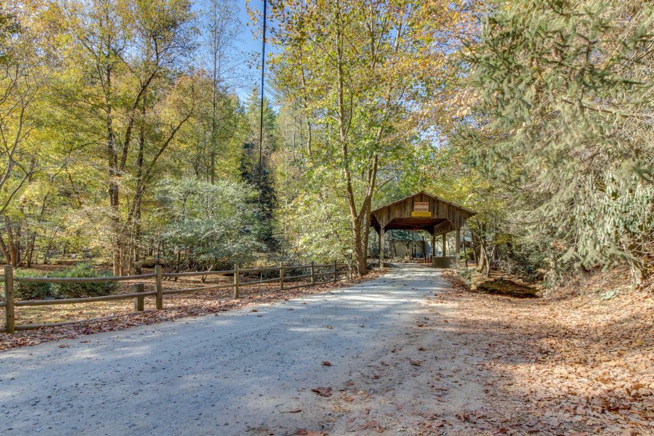 Tree Song Mountain Creek Cabin Ellijay Esterno foto