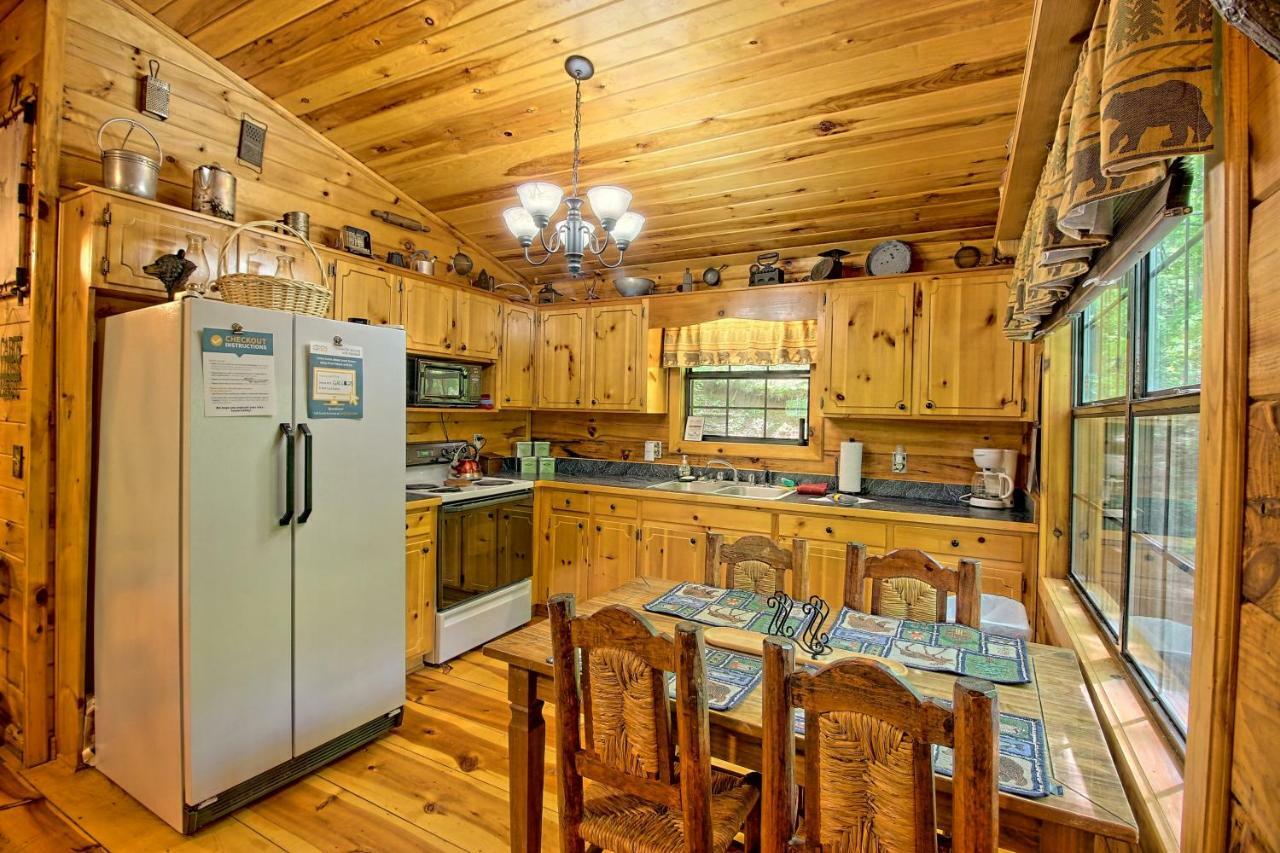 Tree Song Mountain Creek Cabin Ellijay Esterno foto