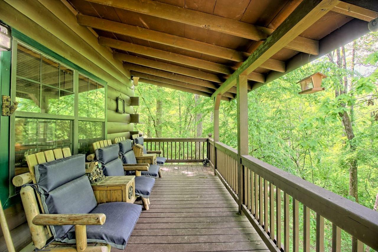 Tree Song Mountain Creek Cabin Ellijay Esterno foto